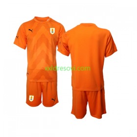 Urugvaj Golmanski Gostujući Dječji Komplet Dresovi za Nogomet World Cup 2022 (+ kratke hlače)